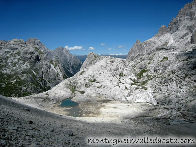 dopo il rifugio Comici Zsigmondy